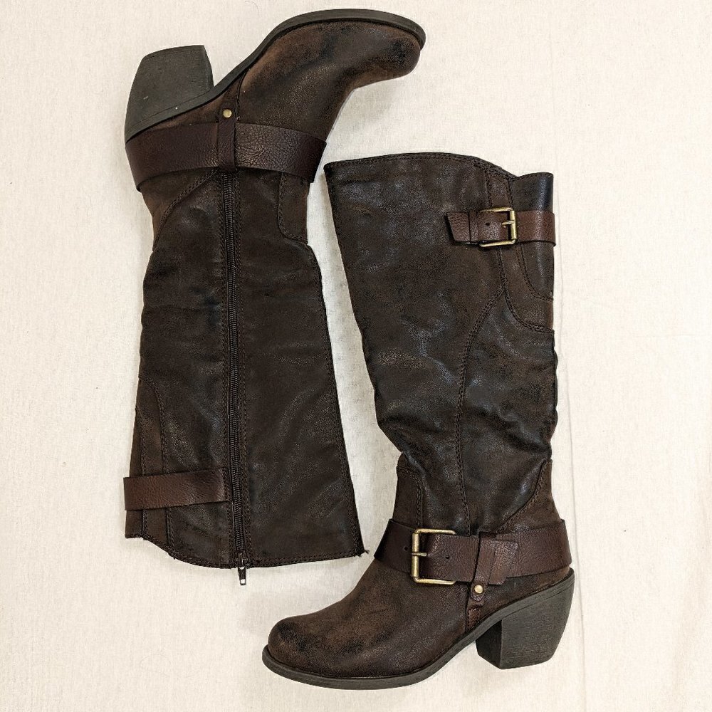 Sonoma Chunky Heel Riding Boots